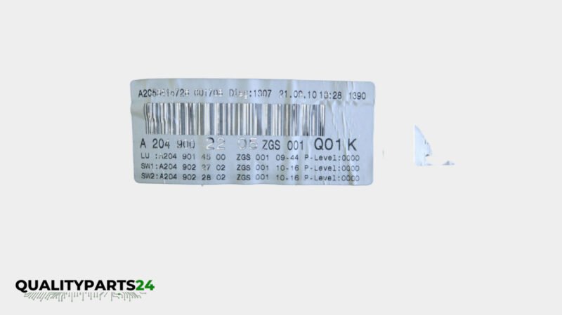 Mercedes-Benz Instrument Cluster A2049002205 (VDO) - Image 3