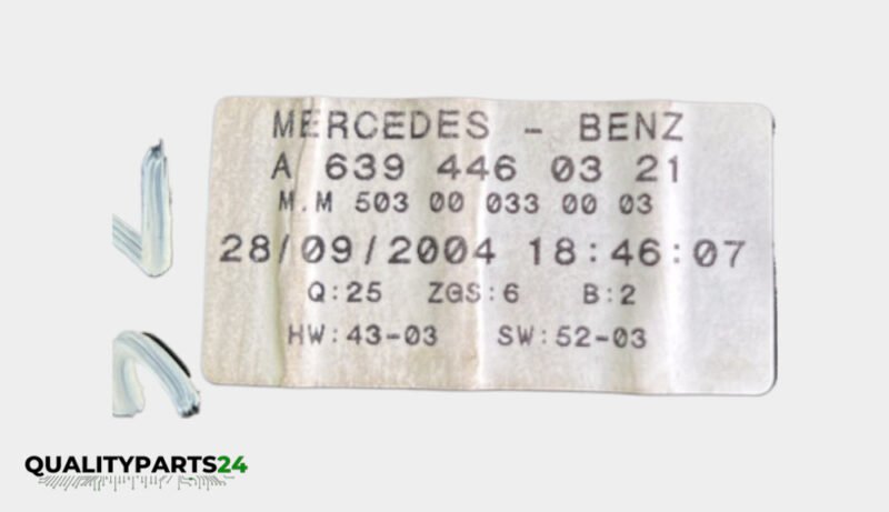 Mercedes Instrument Cluster A6394460321 (Magneti Marelli) - Image 3