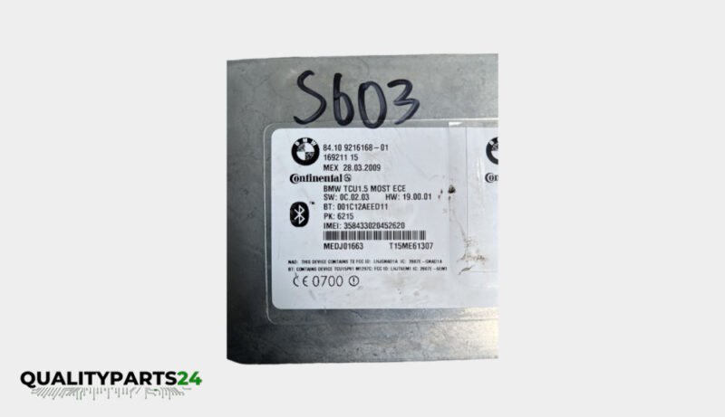 BMW TCU 9216168 (Continental) - Image 2