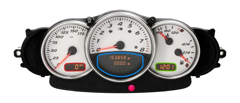 Repair service Porsche instrument cluster 2000 to 2004 (segments displays)